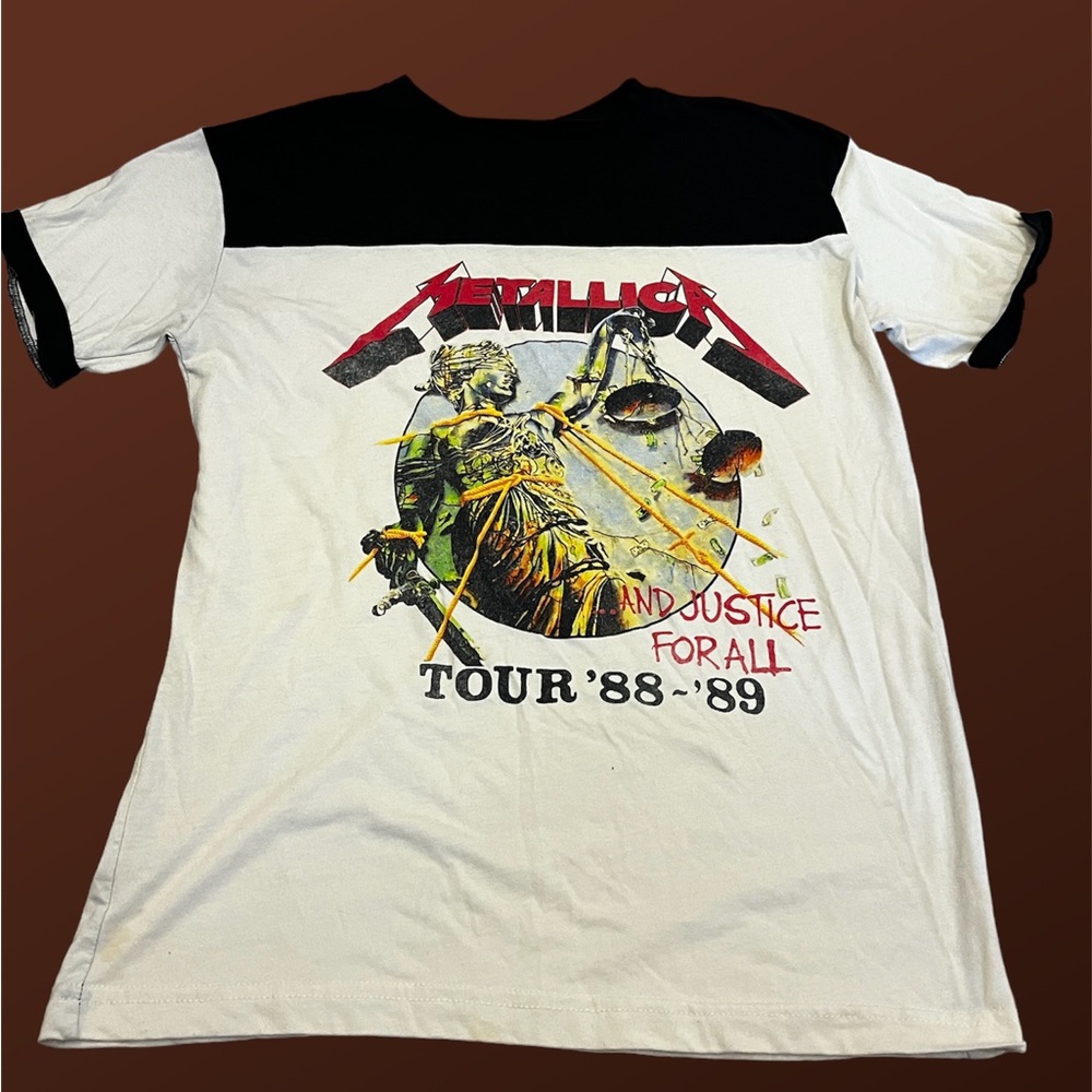 Metallica and justice for all tee